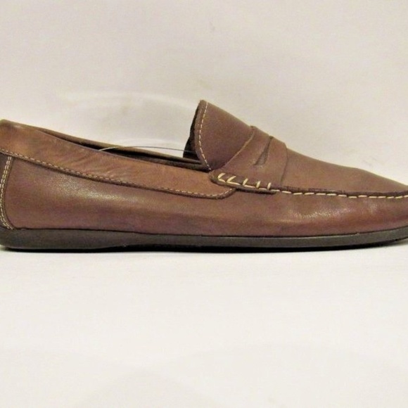 FLORSHEIM Jasper Size 10 Brown Loafers Mens B6 C11 main image 2